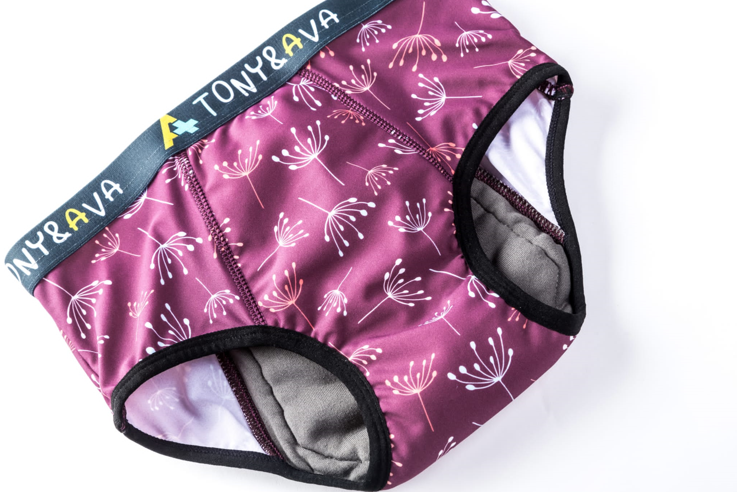 Girl Hipster Purple Flower (2 Pack)