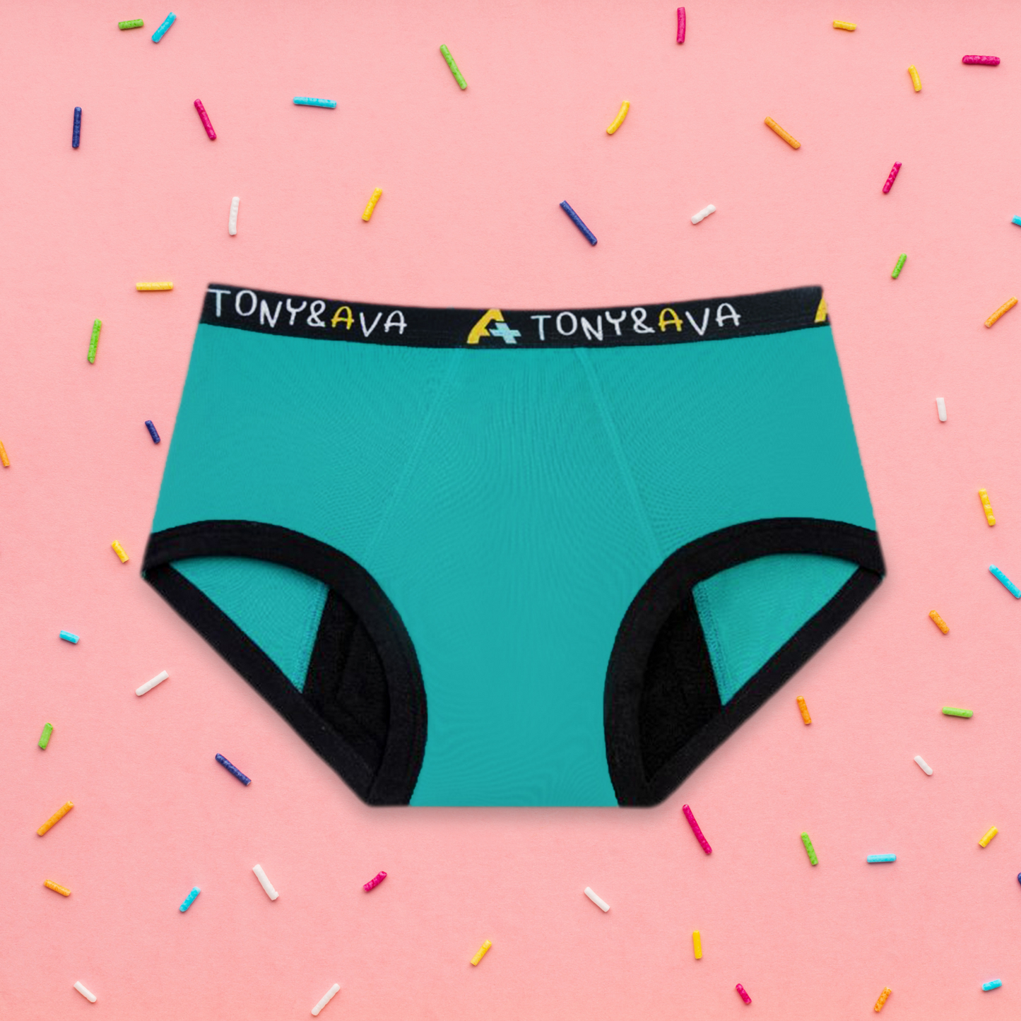 Bikini Snug - Green/Teal & Purple