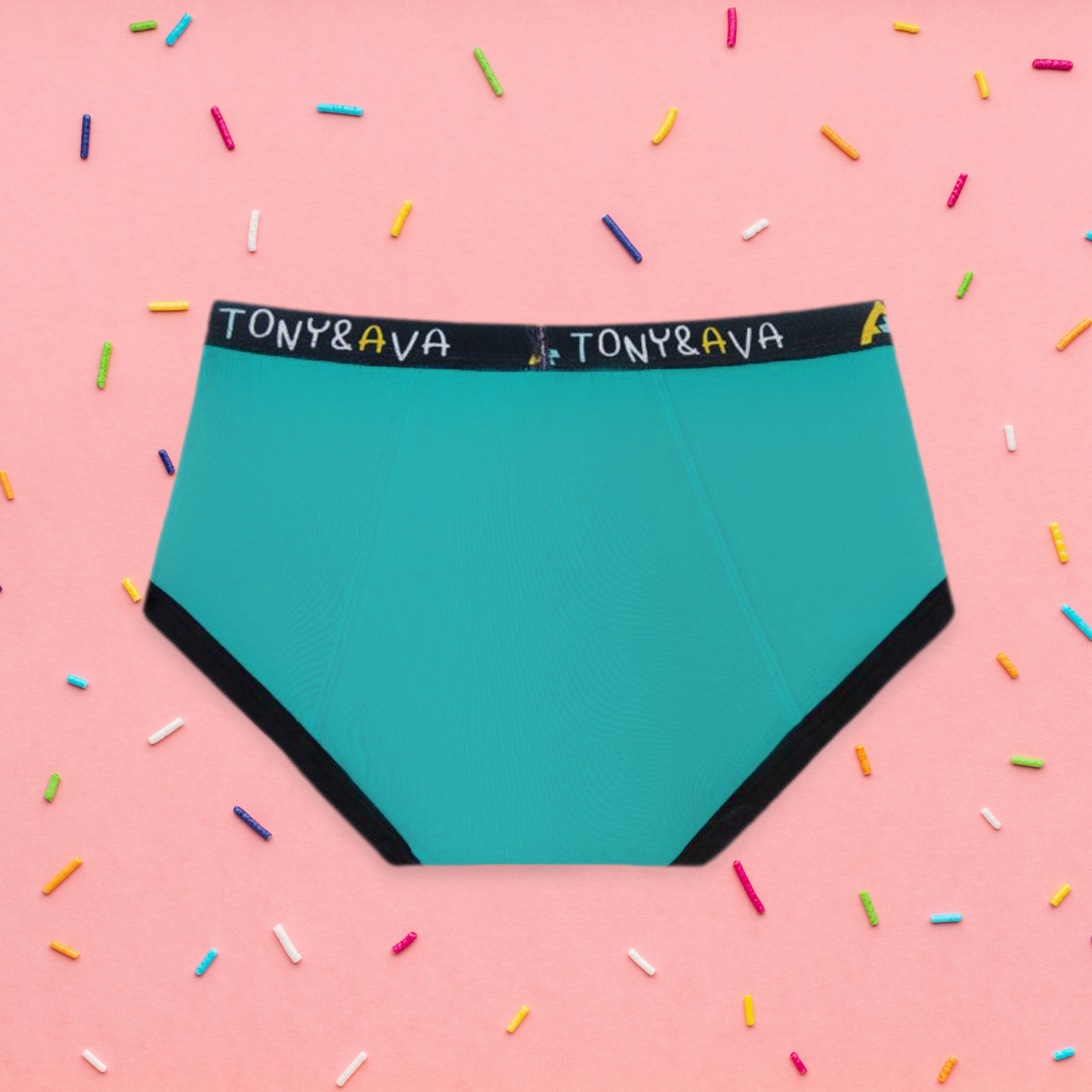 Bikini Snug - Green/Teal & Purple