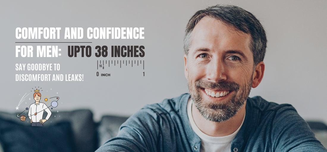 The Best Incontinence Underwear for Men with a Larger Build: Comfort and Confidence Up to 38 Inches