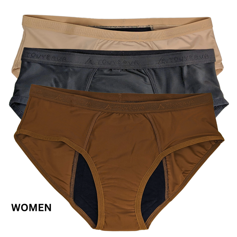 Women Comfy Breifs in Nude Shades,Pack of 3, Hipster Combo, Available in  Every Size (Random