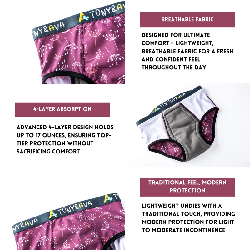 Peystean Women's Comfy Underwear Briefs, Colors Candy Lollipop