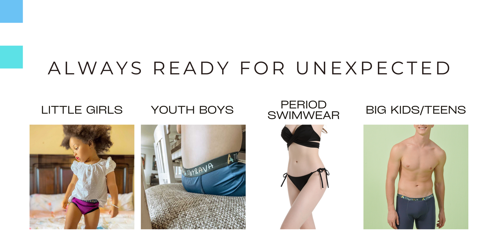 Girls Period Undies - Girls Underwear - Kids
