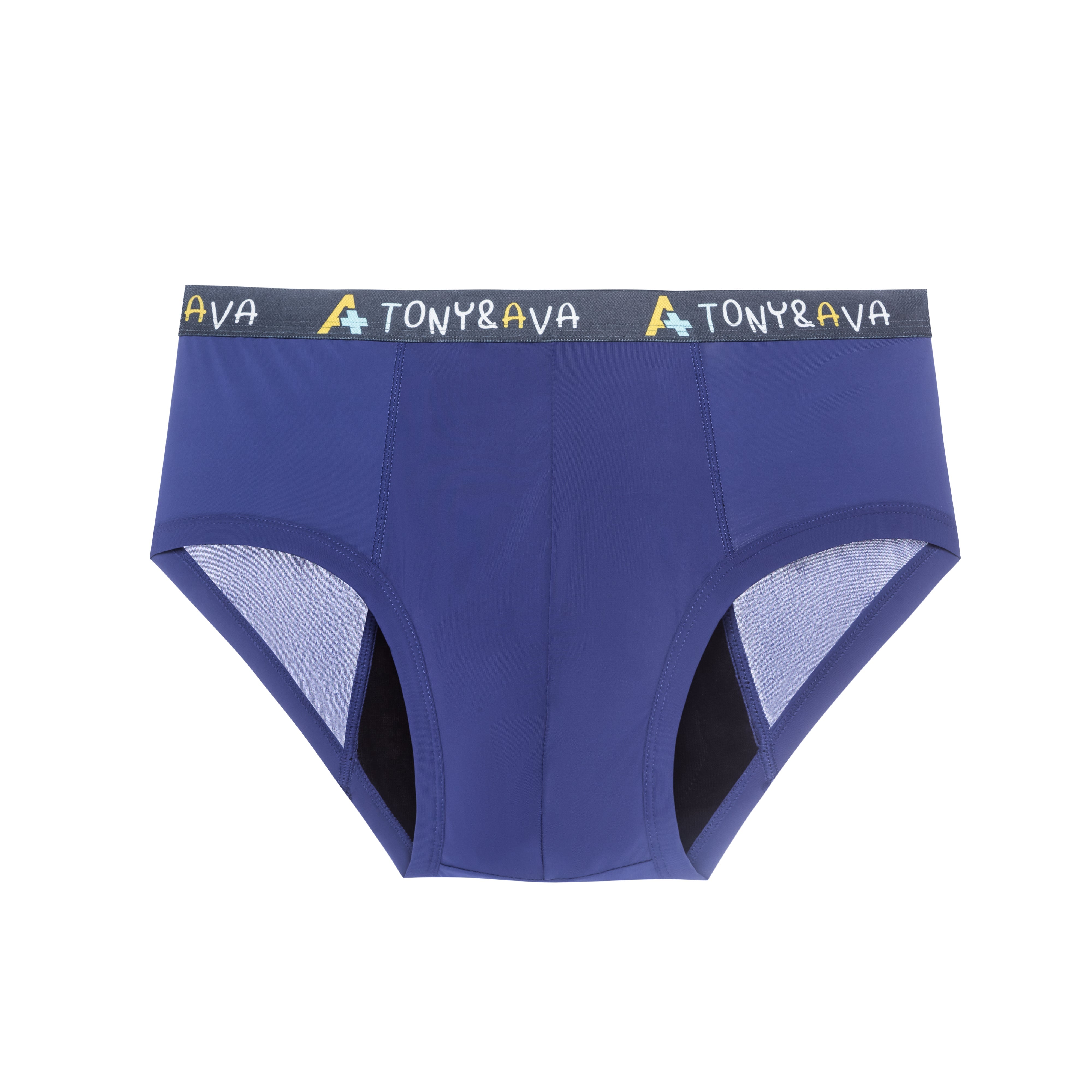 Classic Sport Men's Cotton Blend Y-Front Briefs – 6-Pack, Hipster Style, Assorted Colors